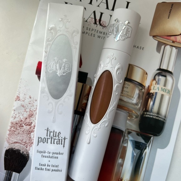 NWB KVD True Portrait Liquid to Powder Foundation Tan 076 - Picture 1 of 4